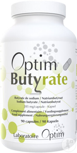 Optim Butyrate Fonction Intestinale Et Digestion 90 Capsules
