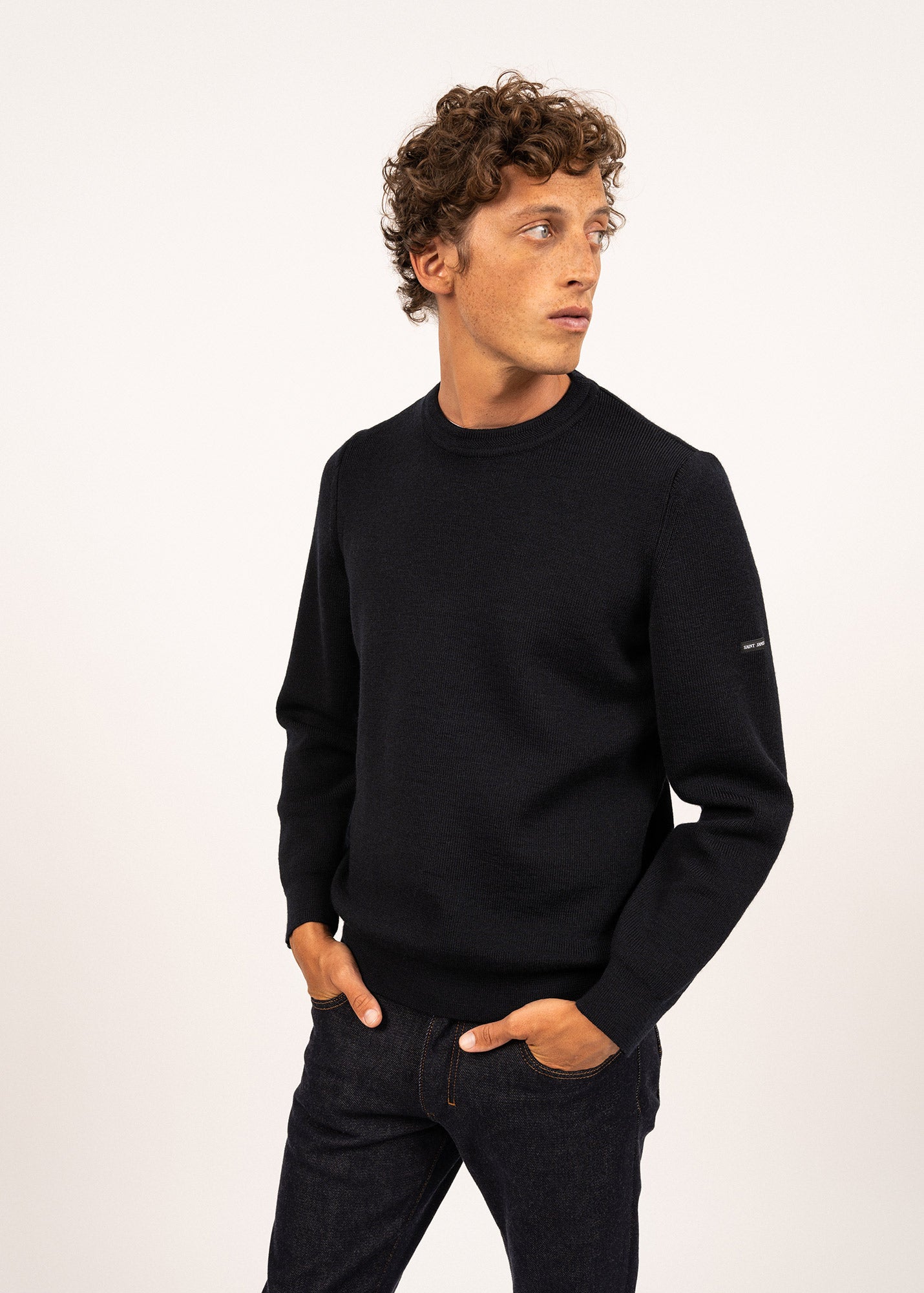 Pull col rond Locronan