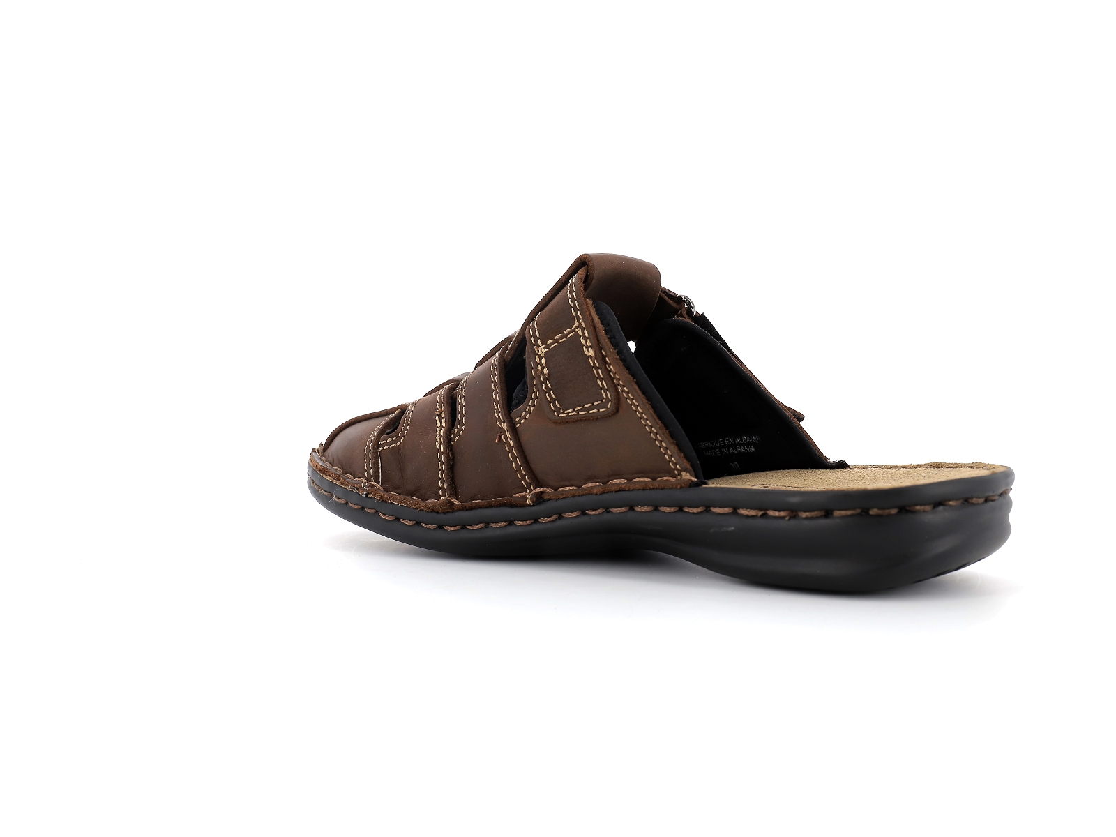 Tbs-BASSOA Cuir gras Marron Foncé