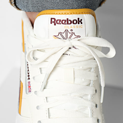 Baskets Classic Leather 100033998 Chalk Classic Maroon Retgo