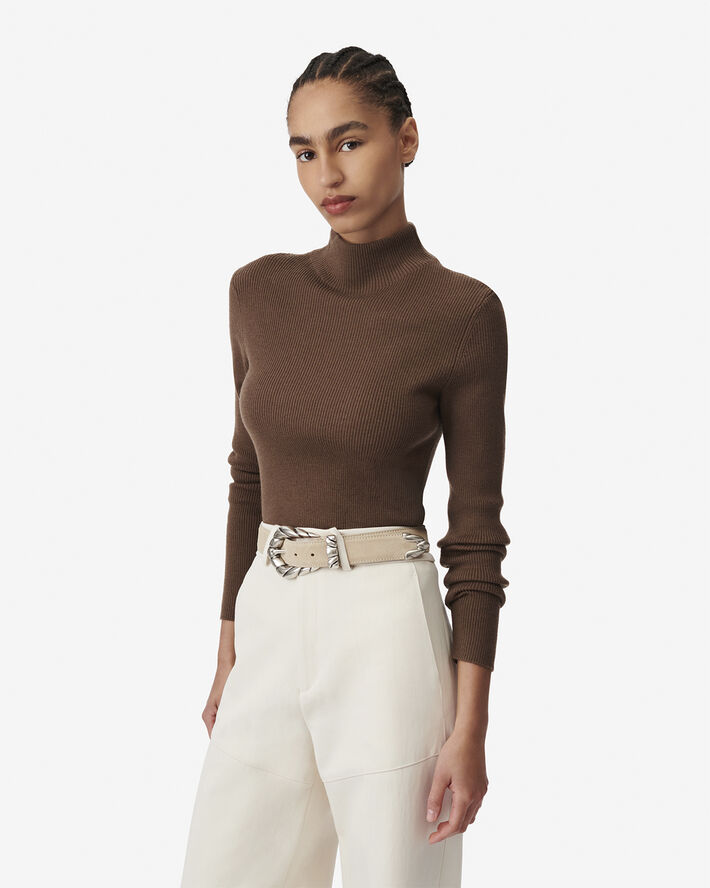 IRO ALUDRA Brown camel