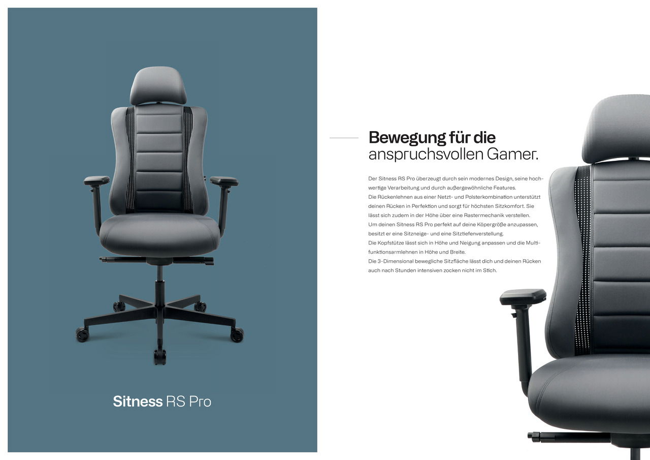 Topstar Gaming Stuhl SITNESS RS PRO