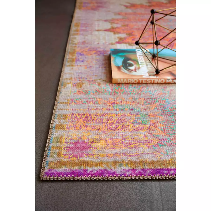 Wecon home Kurzflorteppich Sunkissed bunt