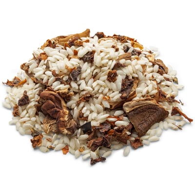 Bio-Risotto mit Steinpilzen