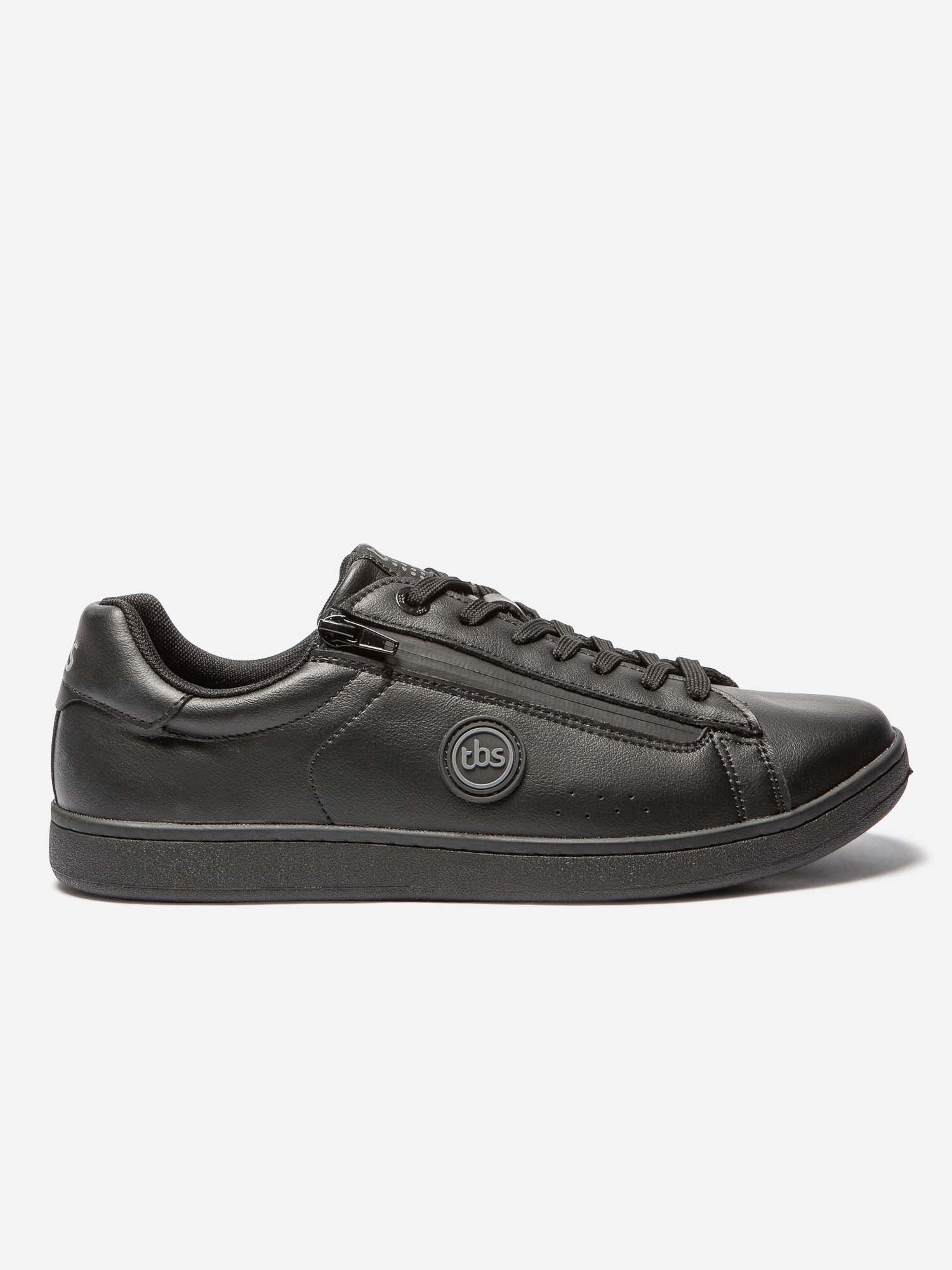 Tennis Homme Zip Latéral Coloris Noir