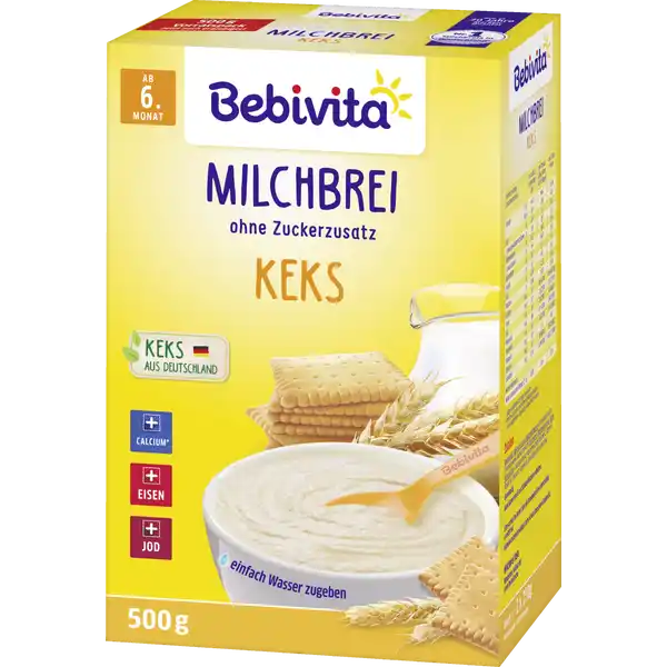 Milchbrei Keks ab 6. Monat