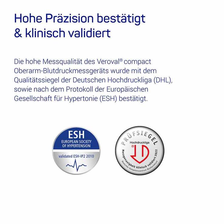 Veroval® compact Oberarm-Blutdruckmessgerät, 1 St