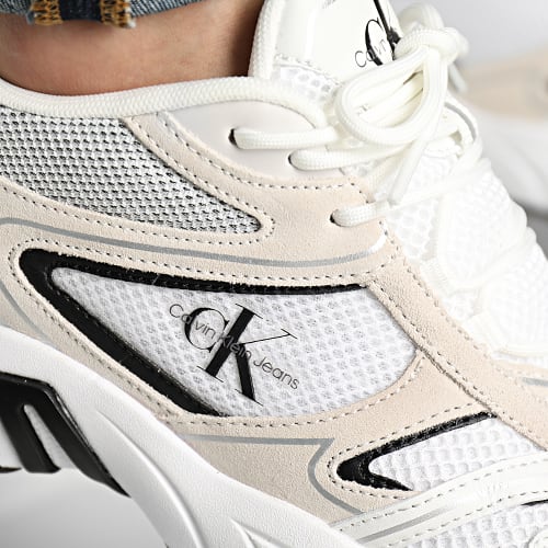 Baskets Retro Tennis 0589 Bright White Black