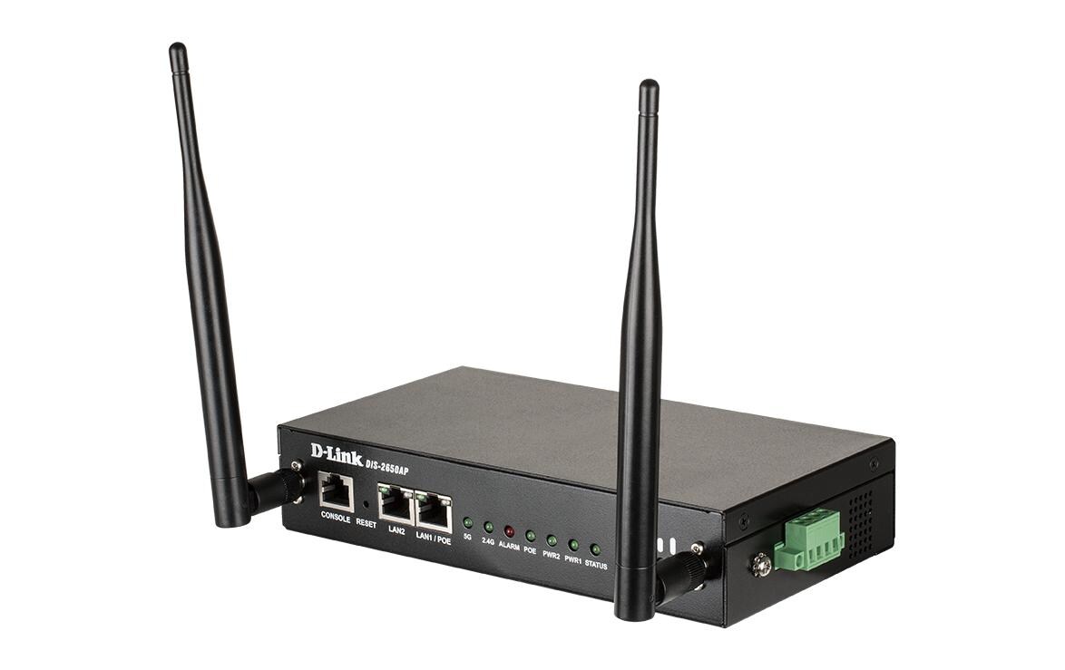 Industrieller Access Point DIS-2650AP<br>Industrieller AC1200 Wave 2 Access Point
