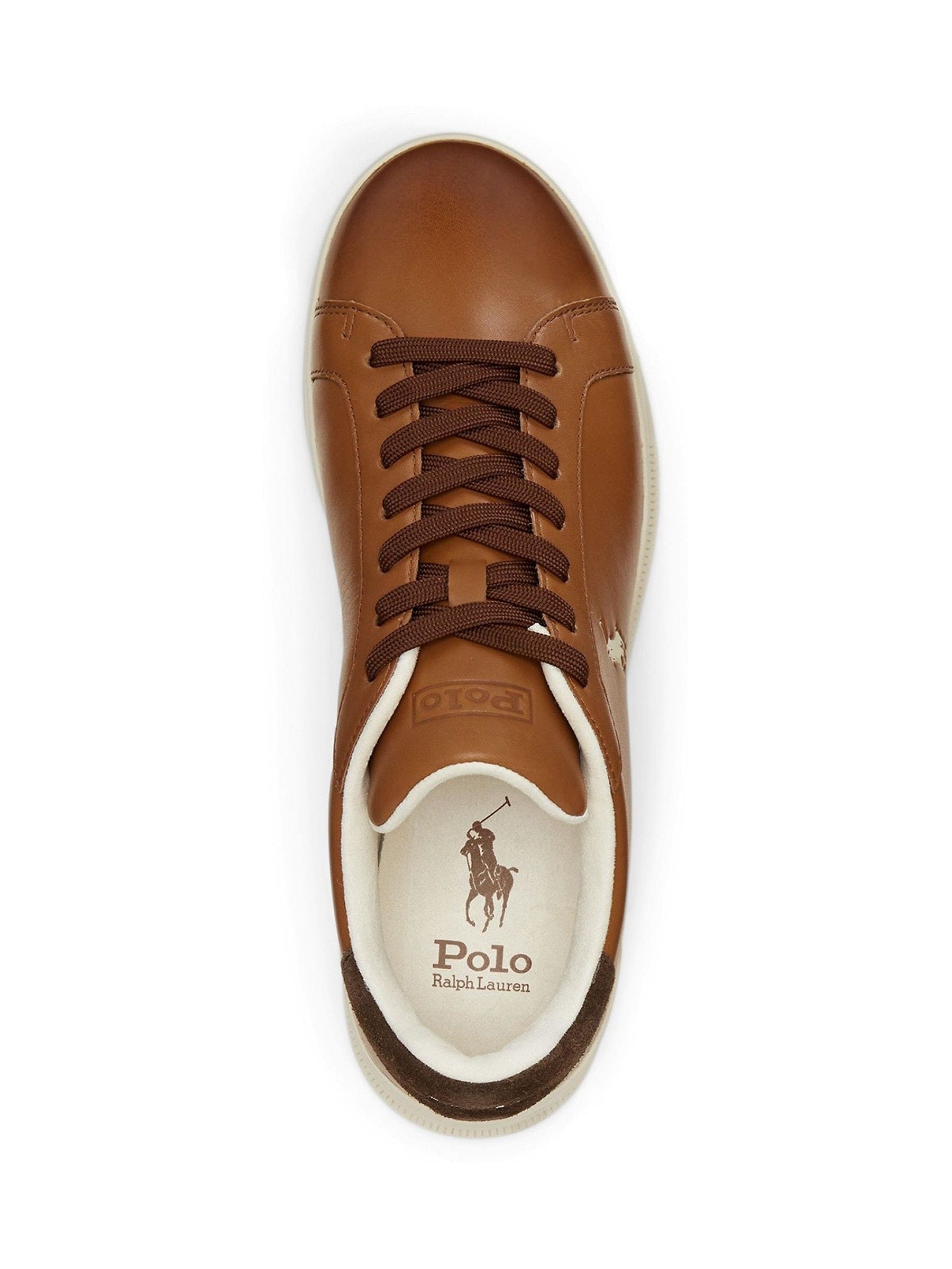 Polo Ralph Lauren Heritage Court II leren sneakers
