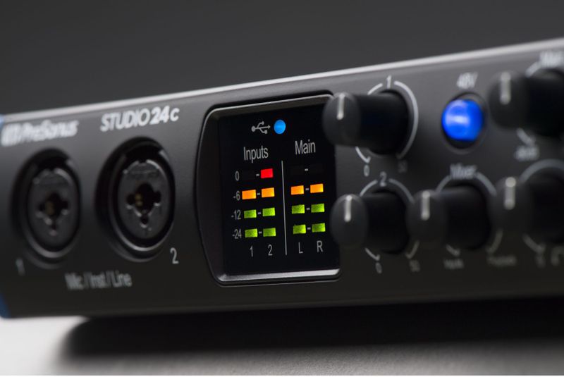 PreSonus - Studio 24c - Audio-interface - Blauw - 24 bit/192 kHz