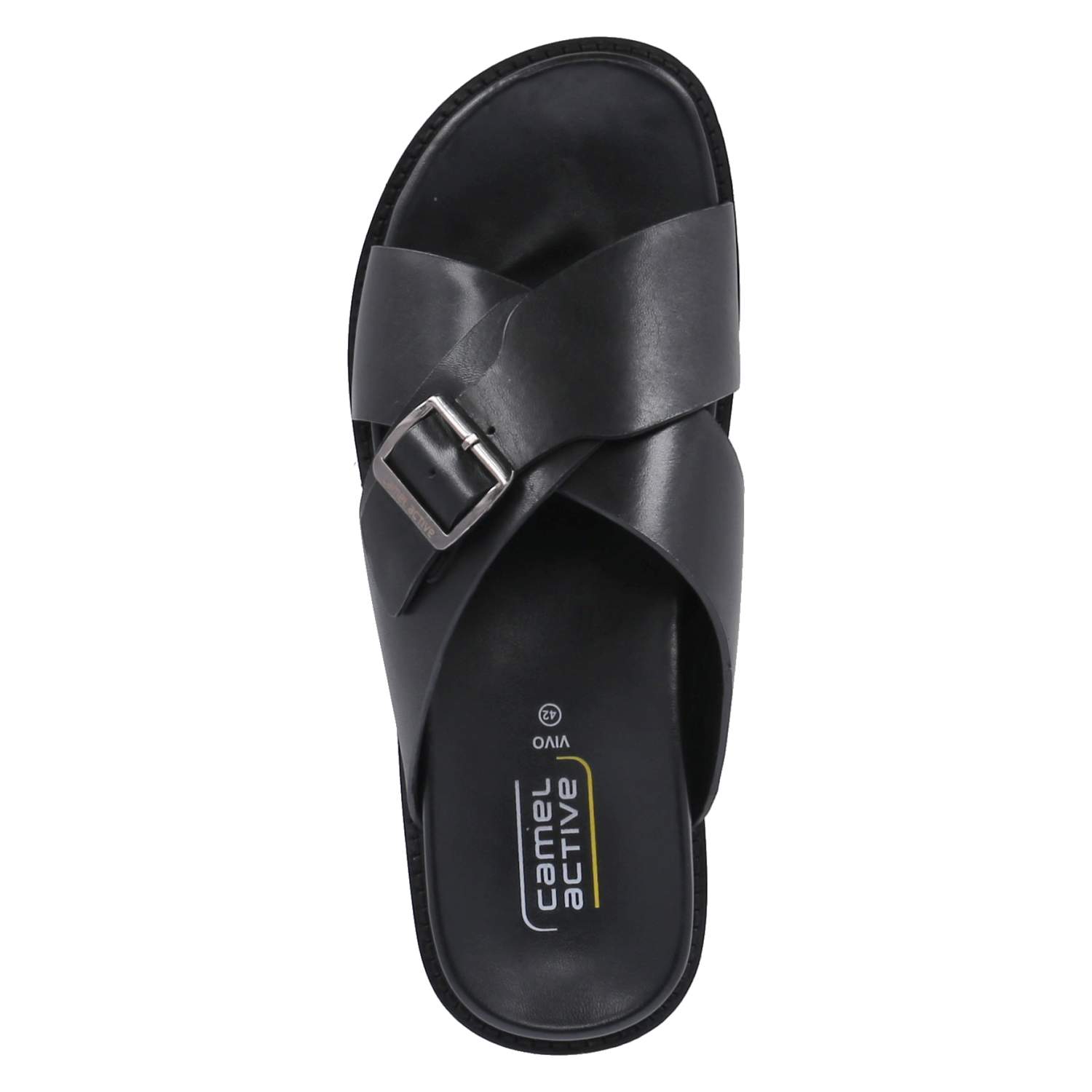Camel Active Pantoletten - schwarz