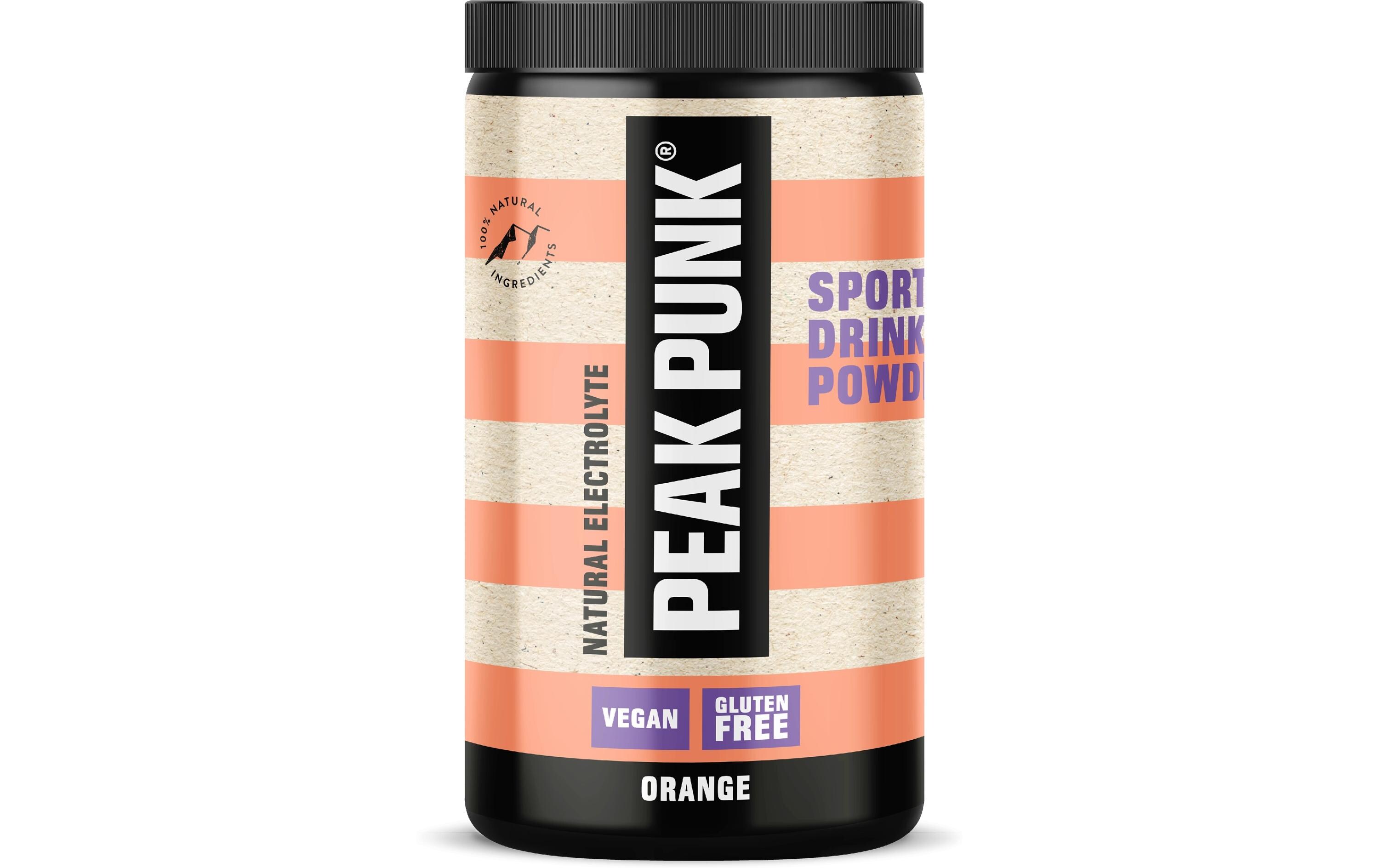 Natural Electrolyte Sport Drink Orange 600 gSportgetränke-Pulver