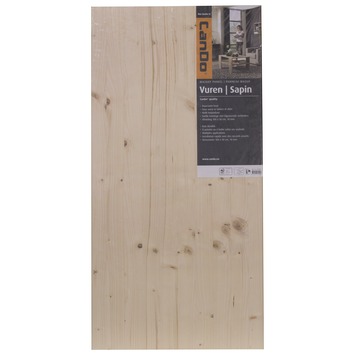 CanDo massief timmerpaneel vuren 100x50 cm 18 mm