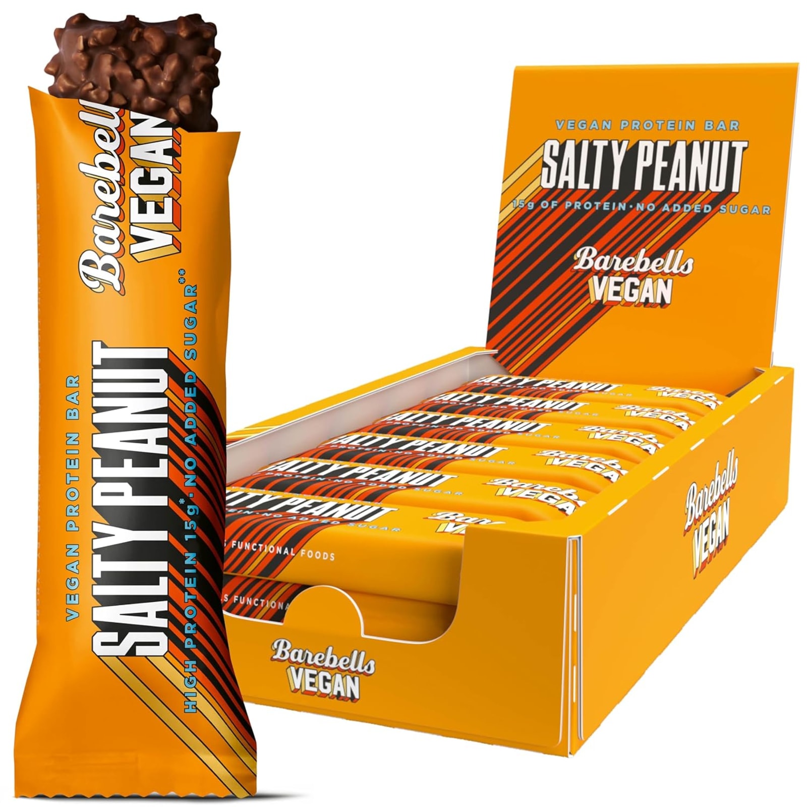 Vegan Protein Bar - 12x55g - Salty Peanut