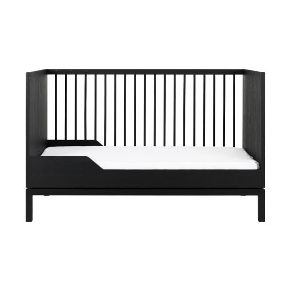 Kidsmill Savi Babybed Zwart Eiken 70 x 140 cm