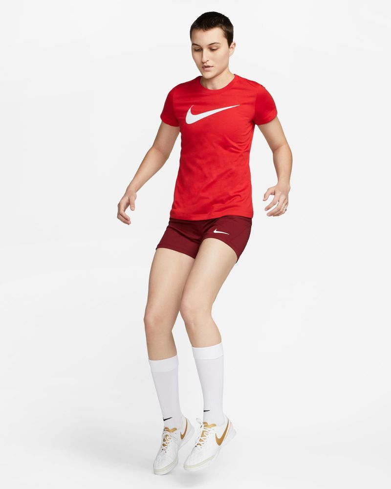 T-shirt Nike Team Club 20 Rouge pour femme