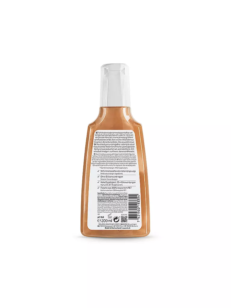 RAUSCH After-Sun-Shampoo mit Weizenkeim 200ml keine Farbe