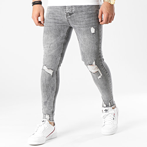 Jean Skinny LB054D8AH2 Gris