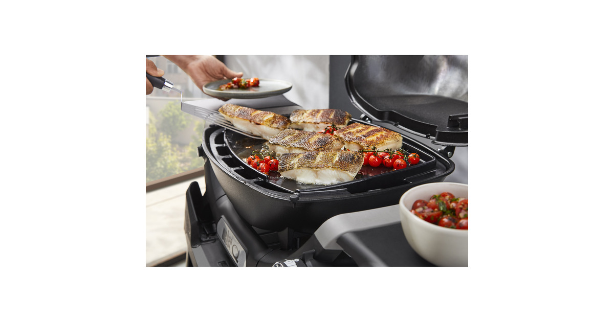 WeberBakplaat voor Q 1100N- en Q 1200N grillplaat  (Zwart)