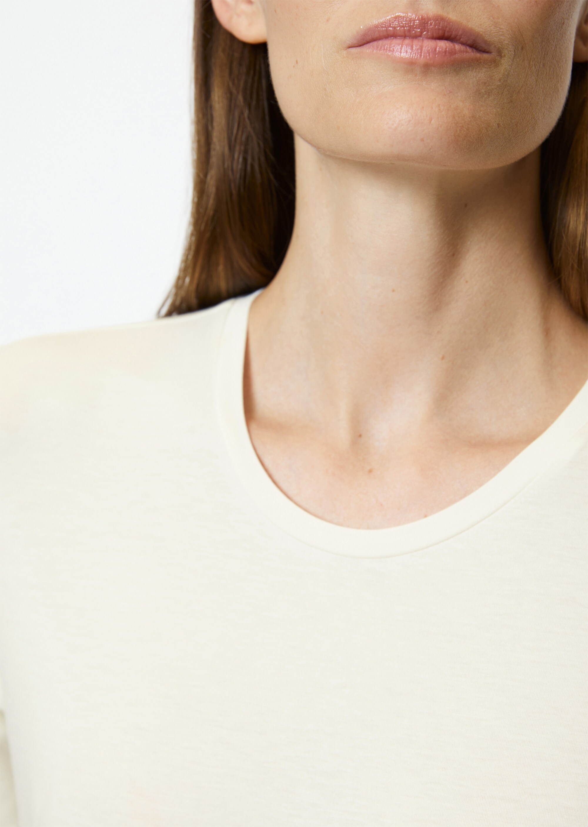 Longsleeve regular aus OCS Blended TENCEL™ Modal