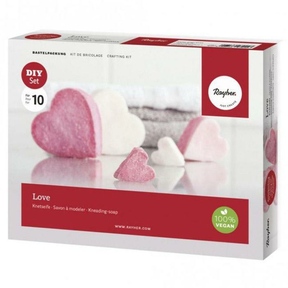 Coffret savon à modeler love