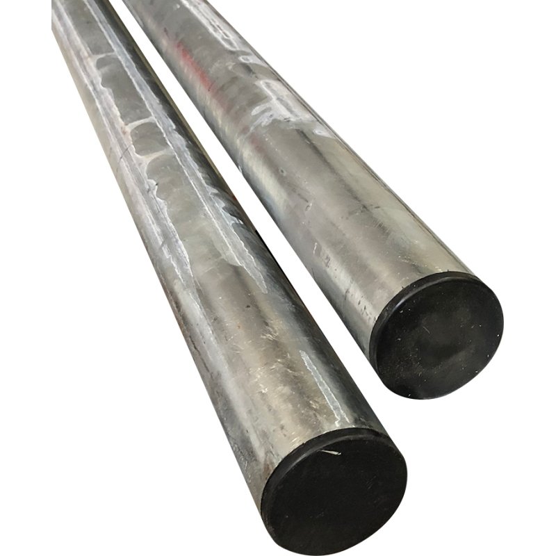 Poteau Rond en Acier Galvanisé Ø60 mm