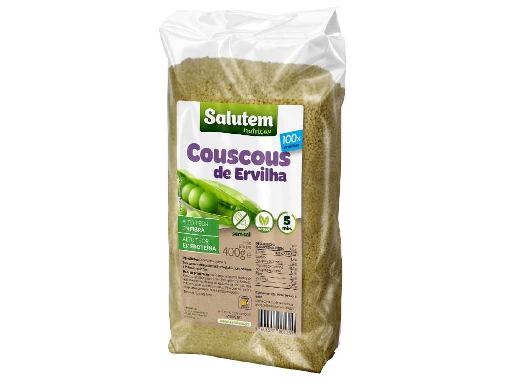 COUSCOUS SALUTEM ERVILHA 400G