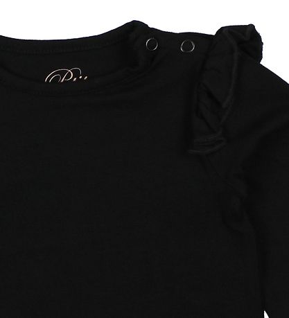 Petit by Sofie Schnoor Bluse - Schwarz m. Rüschen
