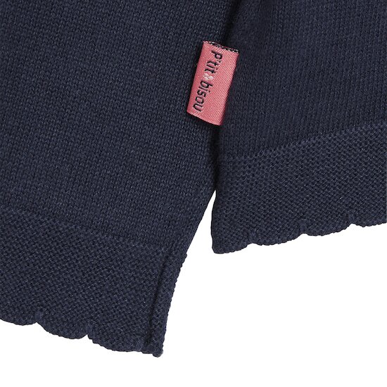 Lovely Capucine Cardigan en tricot   Blue Castle        de               P'tit bisou