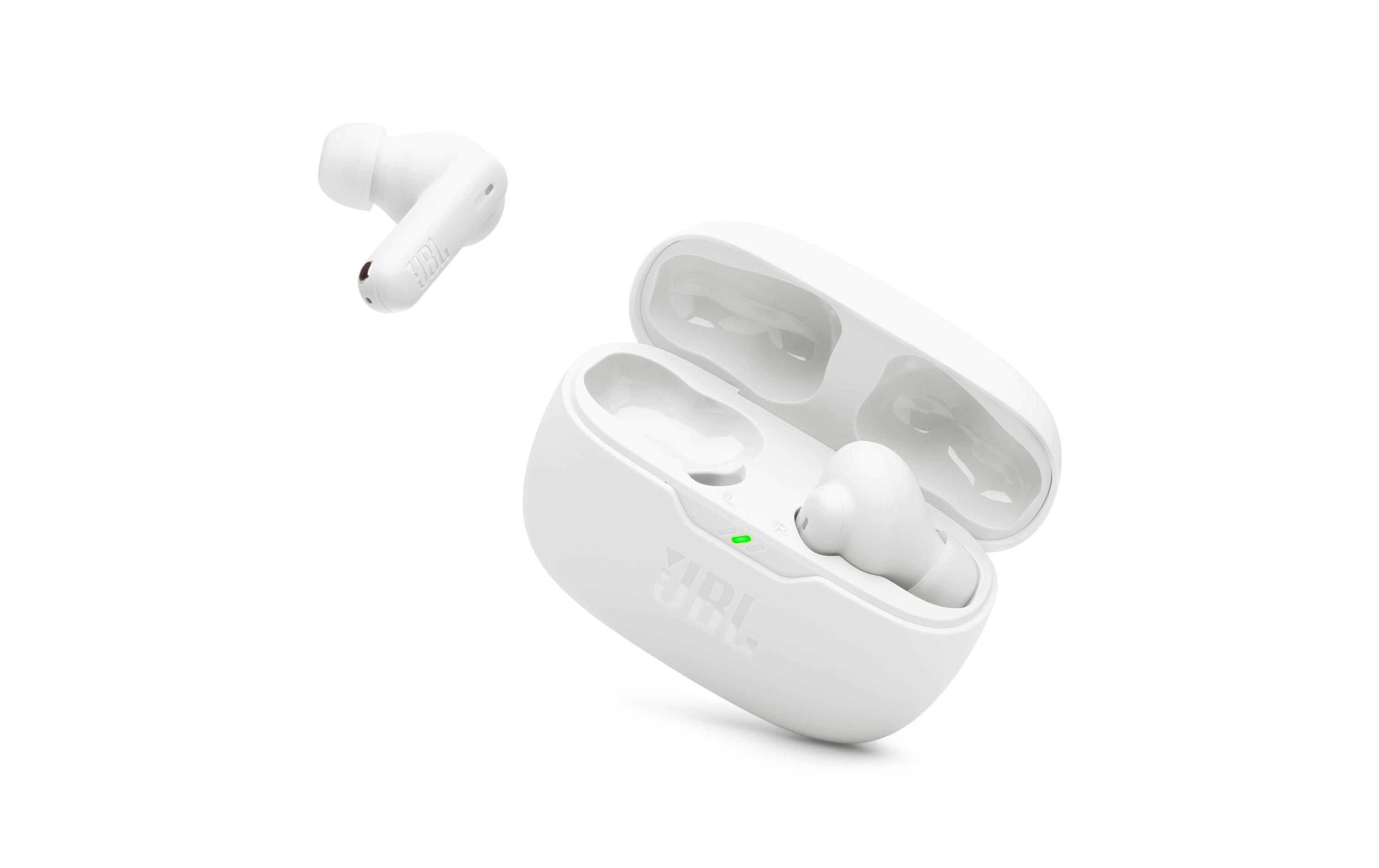 True Wireless In-Ear-Kopfhörer Wave Beam 2 WeissKabellose Ohrhörer mit Noise-Cancelling-Funktion