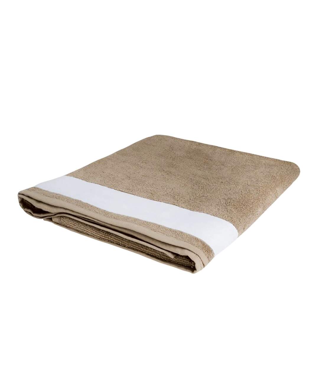 SOLS Lagoon - Serviette de plage (Beige/Blanc) (Taille unique) - UTPC2399