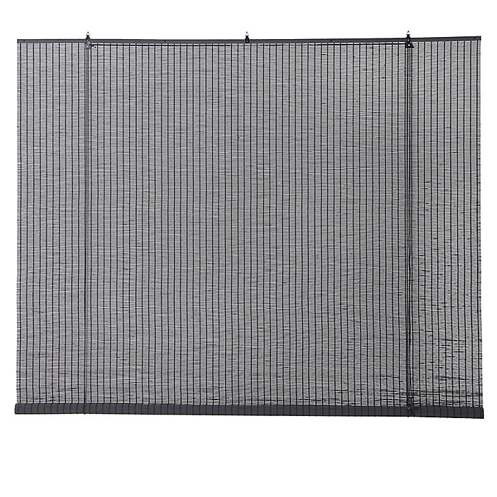Store enrouleur bambou Colours Java gris 180 x 180 cm
