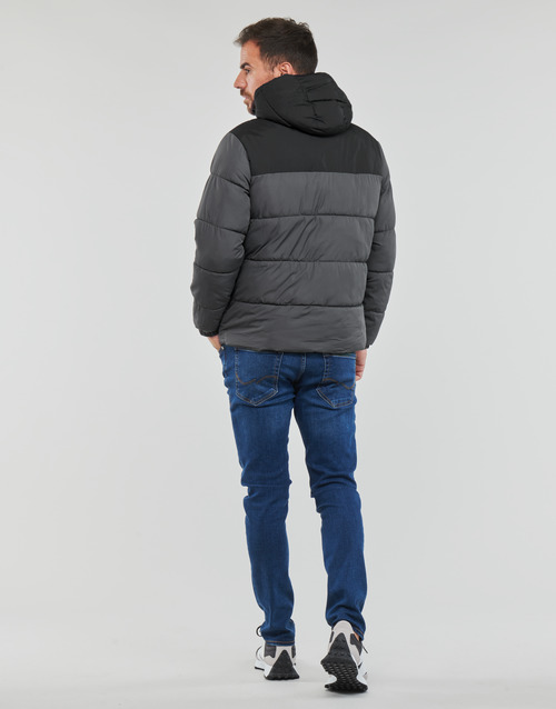 Jack & Jones - JJCHILI PUFFER HOOD - Gris