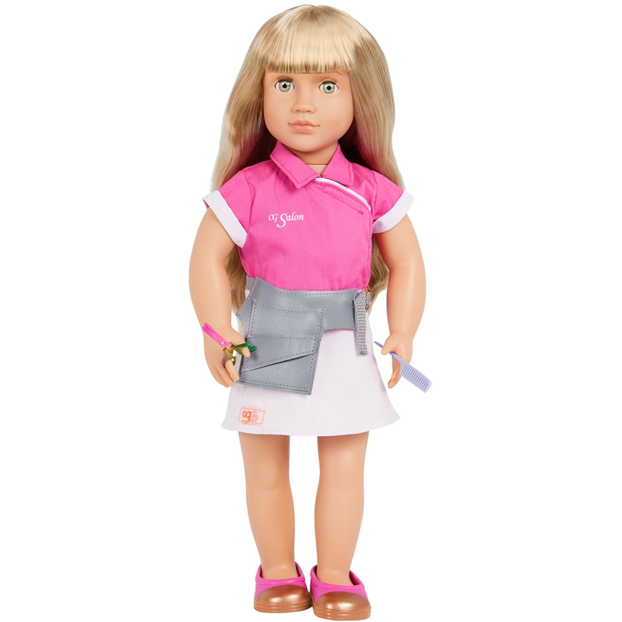 Our Generation Outfit Pretty Hair Stylist für 46 cm Puppen Mehrfarbig