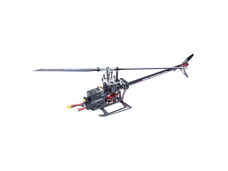 OMPHobby Helikopter M2 MK2 BNF Weiss 3D Heli mit neuem Bluetooth-fähigen Flight-Controller