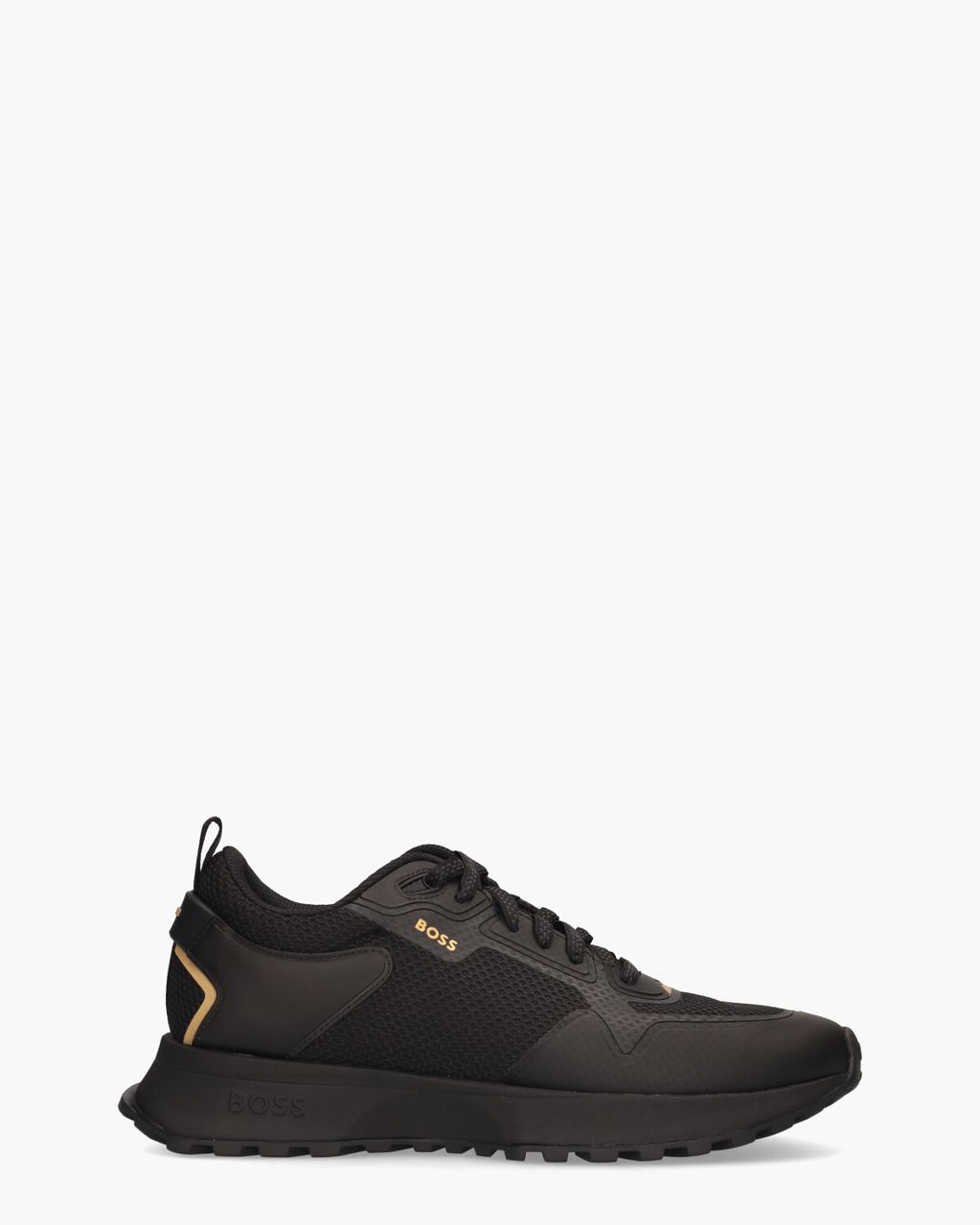 Boss Jonah Zwart Herensneakers