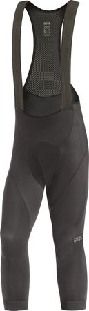 C3 Herren-34-Trägerhose mit Pad  black  S