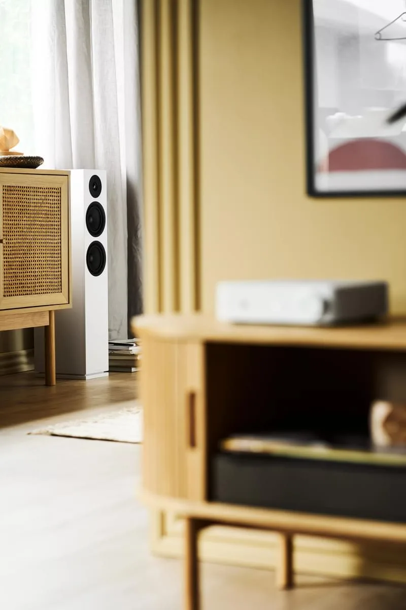 Argon Audio Forus 55 Blanc (la paire) Enceintes colonne