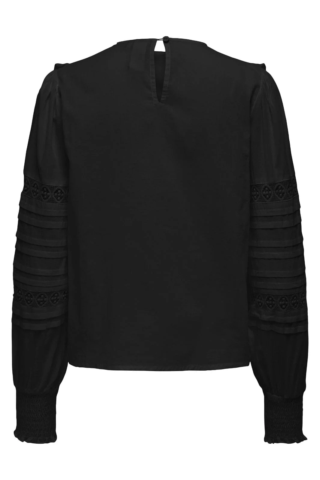 Only Onlfabiana Lee Ls Mix Top 4528529 black