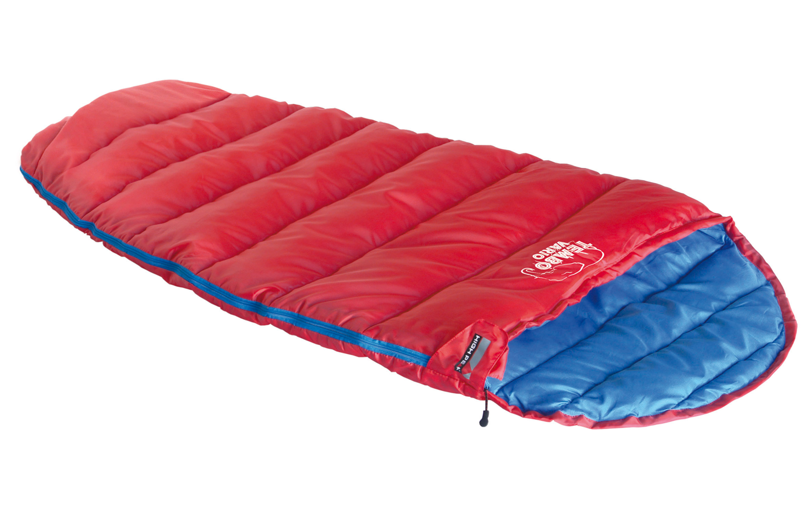 High Peak Vario Kinder Mumienschlafsack verlängerbar 135 - 165 cm grün/lime Impala