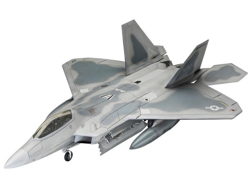 Revell Bausatz Lockheed Martin F-22A Raptor 1:72 Modellbausatz