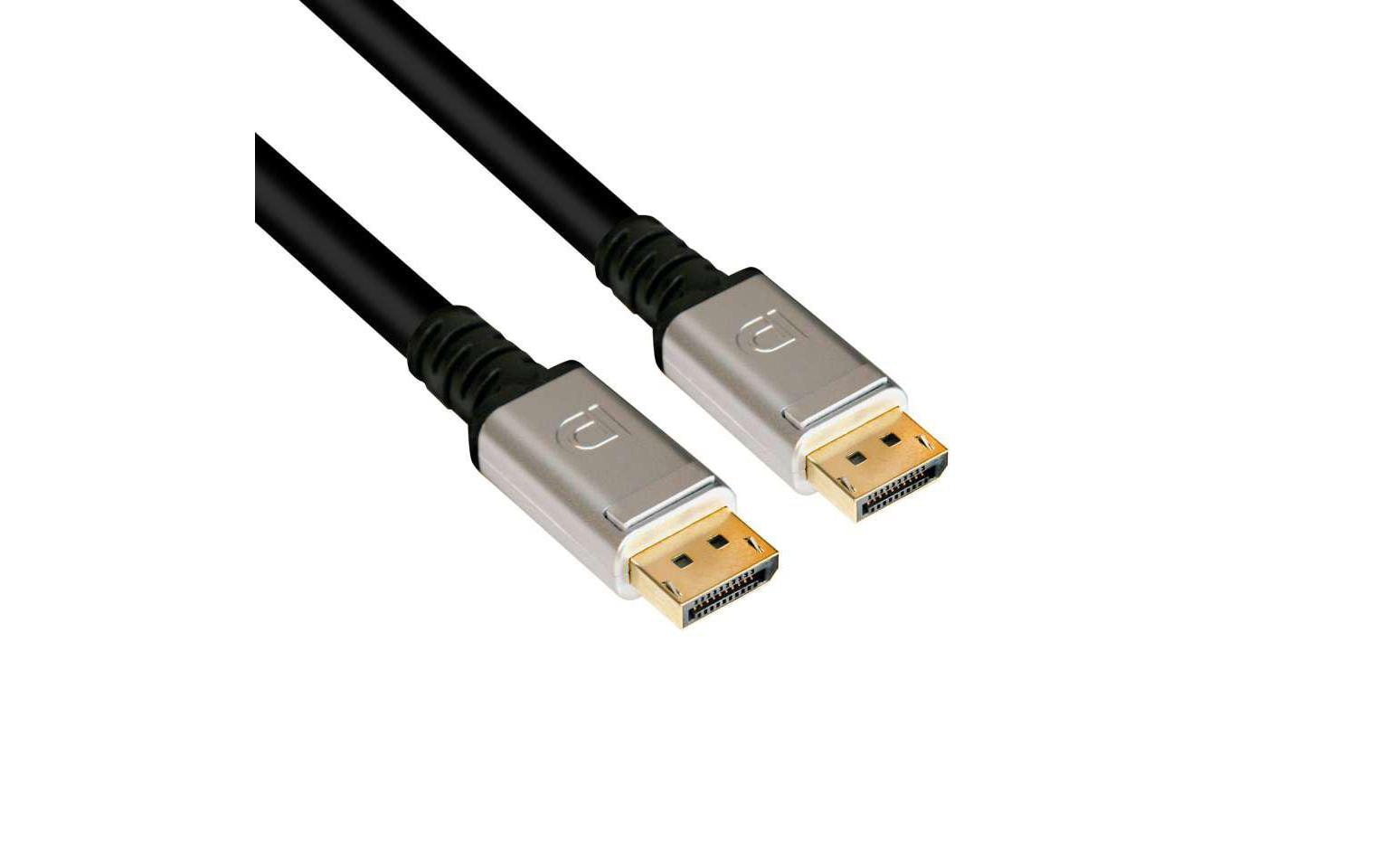 Kabel DisplayPort 1.4 - DisplayPort 1.4 HBR3 8K, 4 mDisplayPort 1.4 HBR3 8K60Hz Kabel Stecker/Stecker
