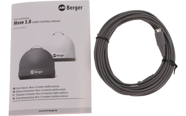 Berger Move 3.0 Mobile Satelliten-Antenne