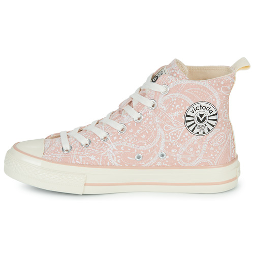 Victoria - TRIBU BRILLO BANDANA LON - Rose / Blanc
