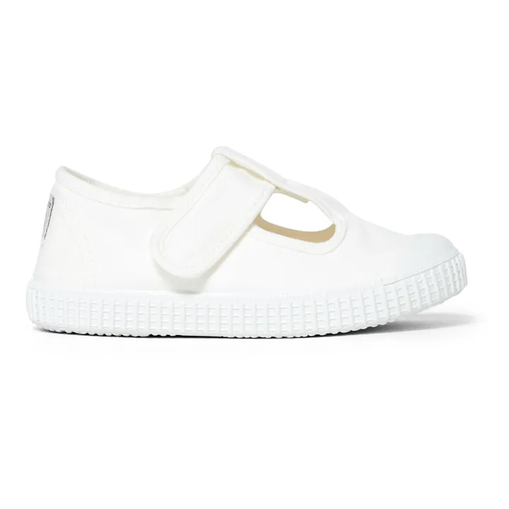 Victoria Baskets Scratchs Sandalia Tira Lona | Blanc