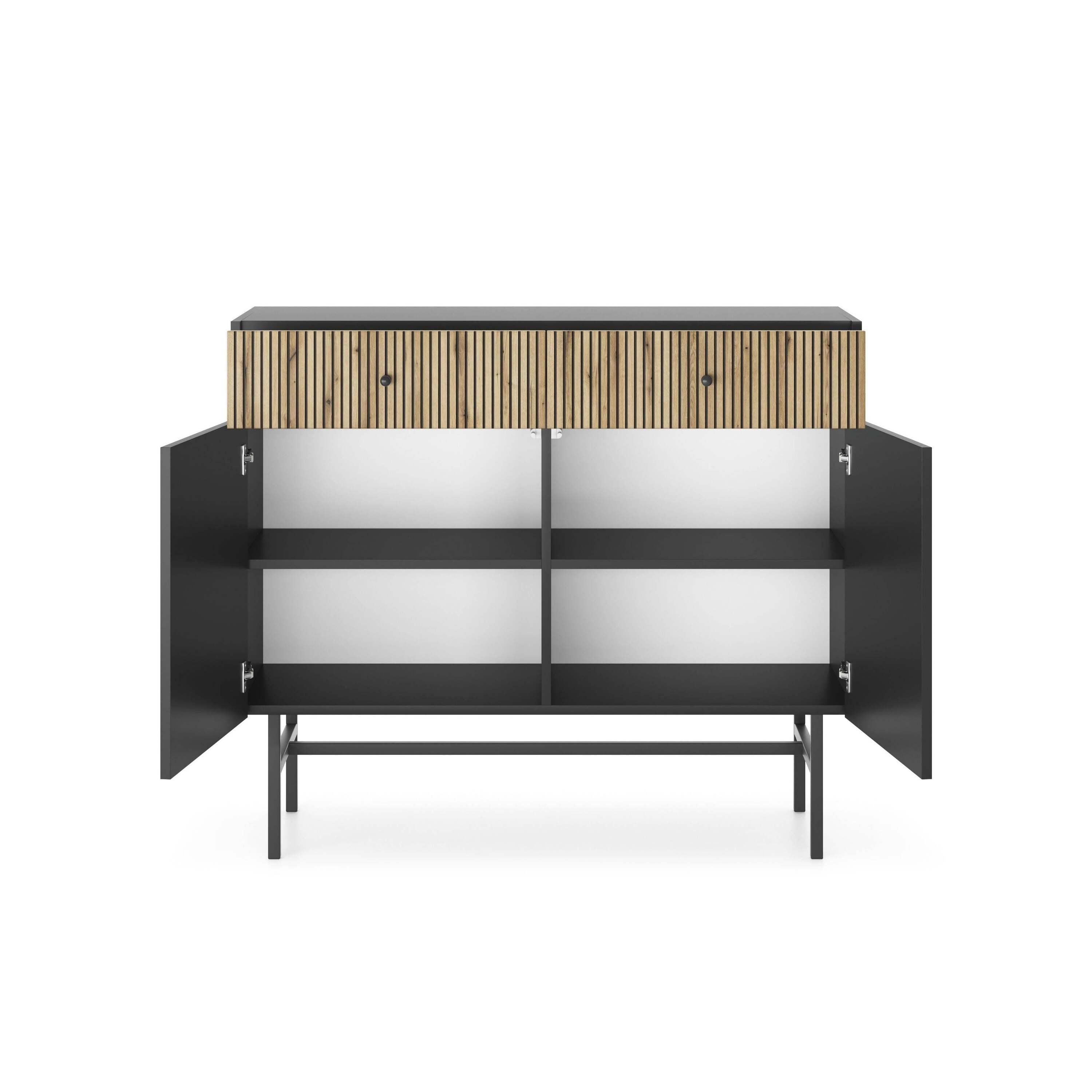 by fonQ Scandiva Dressoir 2-deurs - Naturel