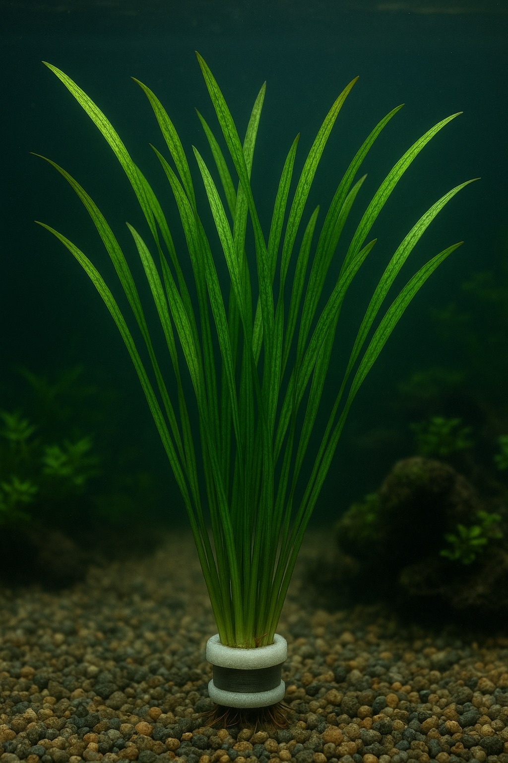 Waterplant Vallisneria Spiralis Leopard