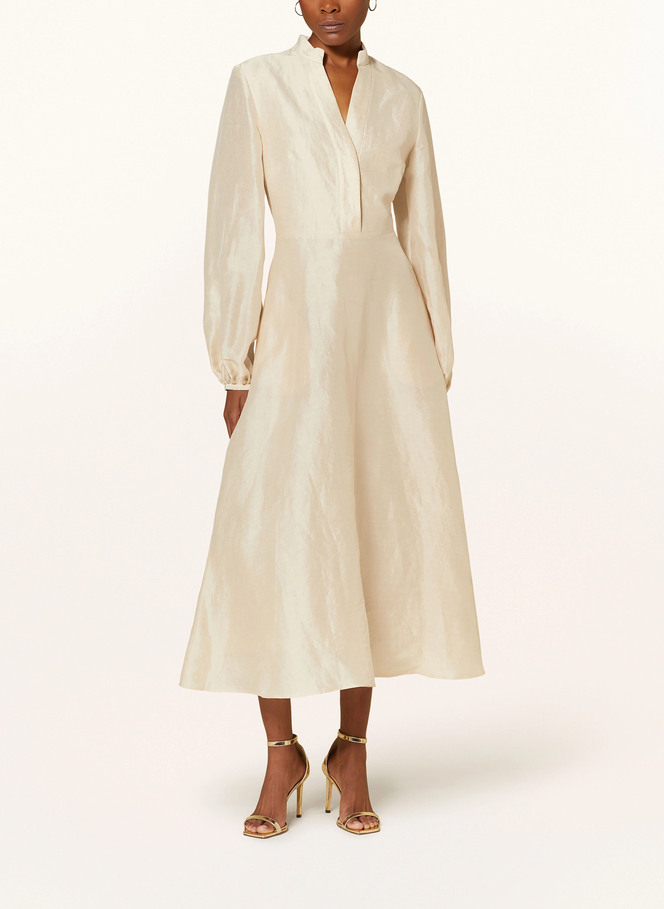 SLY 010 Kleid TARYN mit Leinen