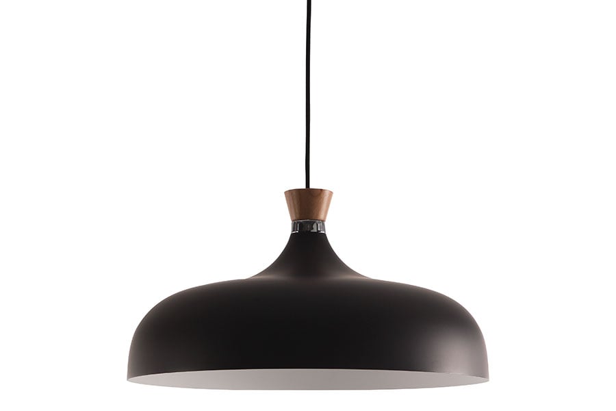 Design taklampe Sort Ø50 cm